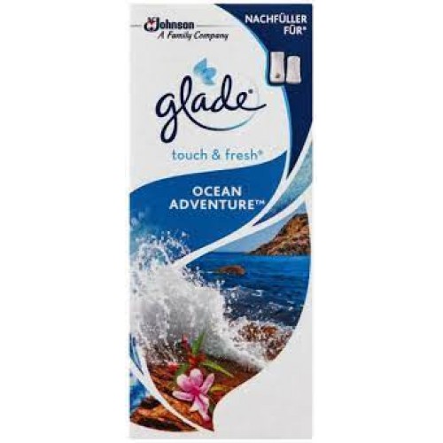 Змінний балончик для мікроспрею GLADE Лазурова хвиля та магнолія 10 мл Змінний балончик для мікроспрею GLADE Лазурова хвиля та магнолія 10 мл