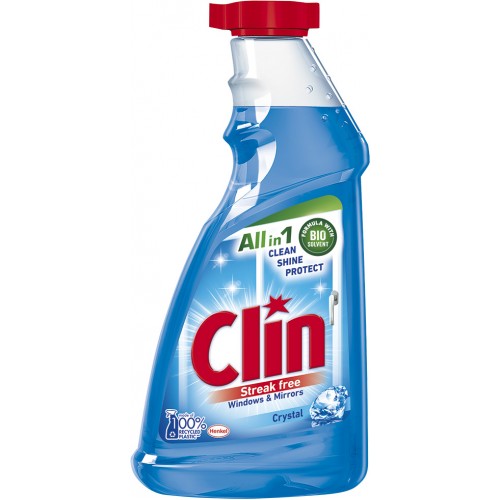 Clin для скла блакитний змінний 500 мл Clin для скла блакитний змінний 500 мл