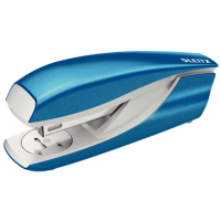 Степлер металевий Leitz NeXXt WoW, 30 аркушів, синій металік, 5502-10-36