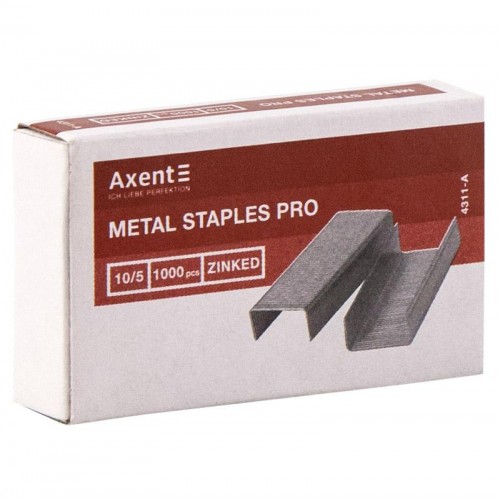 Скоби Axent Pro №10/5, 1000 шт., 4311-A Скоби Axent Pro №10/5, 1000 шт., 4311-A