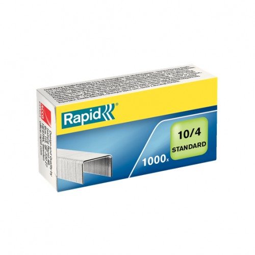 Скоби Rapid Standard №10/4, 1000 шт. Скоби Rapid Standard №10/4, 1000 шт.