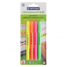 Набір маркерів Highlighter Сentropen, 4 кольори 
