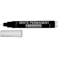 Маркер Сentropen Permanent White 8586 2,5 мм білий Маркер Сentropen Permanent White 8586 2,5 мм білий