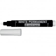 Маркер Сentropen Permanent White 8586 2,5 мм білий