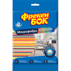 Мікрофібра-серветка Багатофункціональна Розумна економія 30*30см Фрекен Бок 