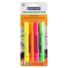 Набір маркерів Highlighter Сentropen, 4 кольори