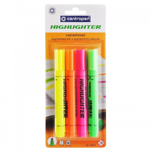 Набір маркерів Highlighter Сentropen, 4 кольори Набір маркерів Highlighter Сentropen, 4 кольори