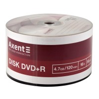 Диски DVD+R 4,7GB/120min 16X, 50 штук.  