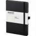 Книга записна Partner Prime, 145*210 мм, A5 96 аркушів, клітинка, чорна 