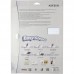 Плівка самоклеюча Kite для книг, 50*36 см, 10 шт., прозора 
