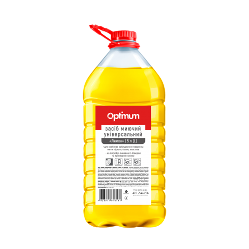 PRO service OPTIMUM для підлоги універсальний Лимон 5л PRO service OPTIMUM для підлоги універсальний Лимон 5л