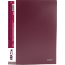 Папка з 30 файлами Axent, бордова 1030-04-А