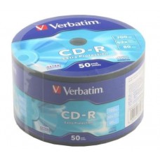 Диски CD-R Verbatim 700 Mb, Cake Box 50 шт.  