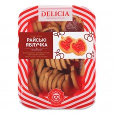 Печиво Delicia Райські яблучка смак вишні здобне, 350г