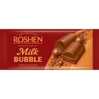Шоколад Roshen молочний пористий 80г