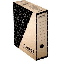 Бокс архівний 350*255*100мм крафт Axent 10 штук, 1732-00-А