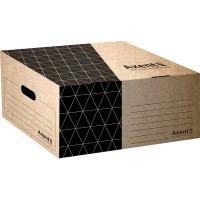 Короб для боксів архівних 365*265*560мм. крафт Axent 20 шт. 1734-00-А