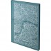 Книга записна А4 Maps London, 96 аркушів, кл., бірюзова