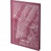 Книга записна А4 Maps New York, 96 аркушів, кл., рожево-коричнева 