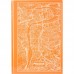 Книга записна А4 Maps Prague, 96 аркушів, кл., персикова