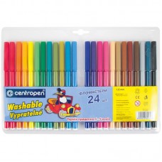 Фломастери Centropen 7790/24, 24 кольори 