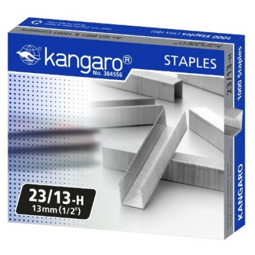 Скоби Kangaro №23/13, 1000 шт. Скоби Kangaro №23/13, 1000 шт.