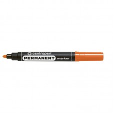 Маркер Сentropen Permanent 8566 2,5 мм круглий оранжевий 