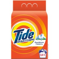 Пральний порошок TIDE автомат 3,6кг Альпійська свіжість Аква-Пудра