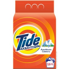Пральний порошок TIDE автомат 3,6кг Альпійська свіжість Аква-Пудра