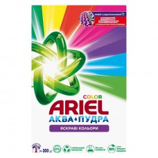 Пральний порошок ARIEL колор автомат 300г Аква-Пудра