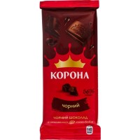 Шоколад Корона чорний 85 г Шоколад Корона чорний 85 г
