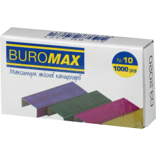 Скоби кольорові BM.4421 №10/4, 1000 шт.