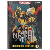 Картон Kite кольор. двостор. (10арк/10кол), А4 TF, папка 