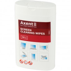 Серветки для очищення екранів, 100 шт. Axent 