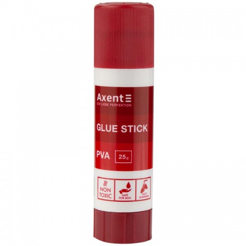 Клей-олівець Axent PVA 25 г 7103-A Клей-олівець Axent PVA 25 г 7103-A