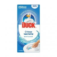 DUCK Туалете Каченя стікер для унітазів Морський 3 шт.