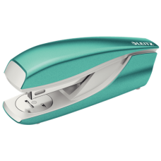 Степлер металевий Leitz NeXXt WoW, 30 аркушів, бірюзовий металік, 5502-10-51