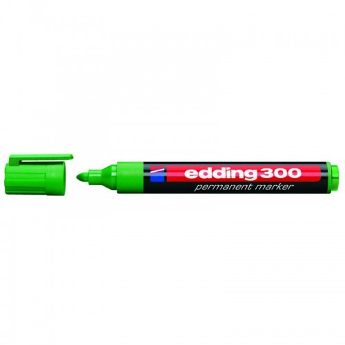 Маркер перманентний Edding 300, зелений Маркер перманентний Edding 300, зелений