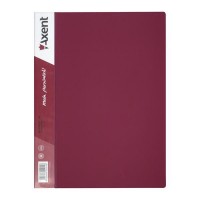 Папка з 20 файлами Axent, бордова 1020-04-A