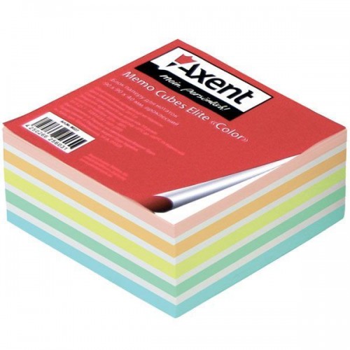 Папір для нотаток проклеєний “Elite Color”, 90х 90х40 см, 420 аркушів, 8027-A Папір для нотаток проклеєний “Elite Color”, 90х 90х40 см, 420 аркушів, 8027-A