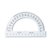 Транспортир KOH-I-NOOR 180°/125 мм, прозорий Транспортир KOH-I-NOOR 180°/125 мм, прозорий
