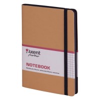 Книга записна Partner Soft, 125*195 мм, А5-, 96 аркушів, клітинка, колір золотий Книга записна Partner Soft, 125*195 мм, А5-, 96 аркушів, клітинка, колір золотий