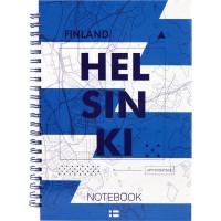 Блокнот на спіралі Helsinki, А5, 96 аркушів, 8032-06-A 