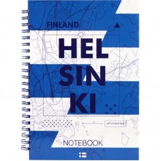Блокнот на спіралі Helsinki, А5, 96 аркушів, 8032-06-A 