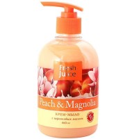 Крем-мило Fresh Juice персик+магнолія 460г з дозатором