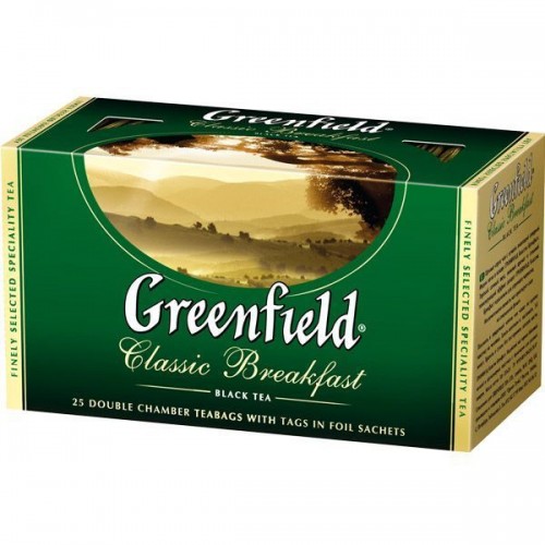 Чай Greenfield Classic Breakfast, 25 пак. Чай Greenfield Classic Breakfast, 25 пак.