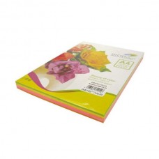 Папір кольоровий SP.COLOR А4/155г, неон 100 аркушів Rainbow Pack Cyber,