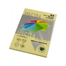 Папір кольоровий Spectra Color А4 80г, 100 аркушів, Canary 115, 16.4179