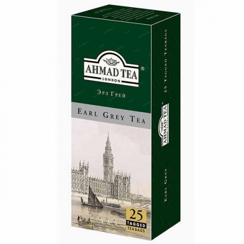 Чай Ahmad Earl Grey, 25 пак. Чай Ahmad Earl Grey, 25 пак.