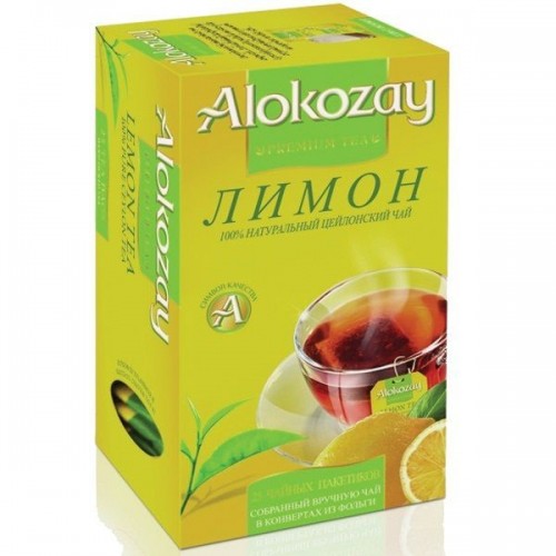 Чай черний Alokozay Tea с ароматом лимона, 25 пак. Чай черний Alokozay Tea с ароматом лимона, 25 пак.